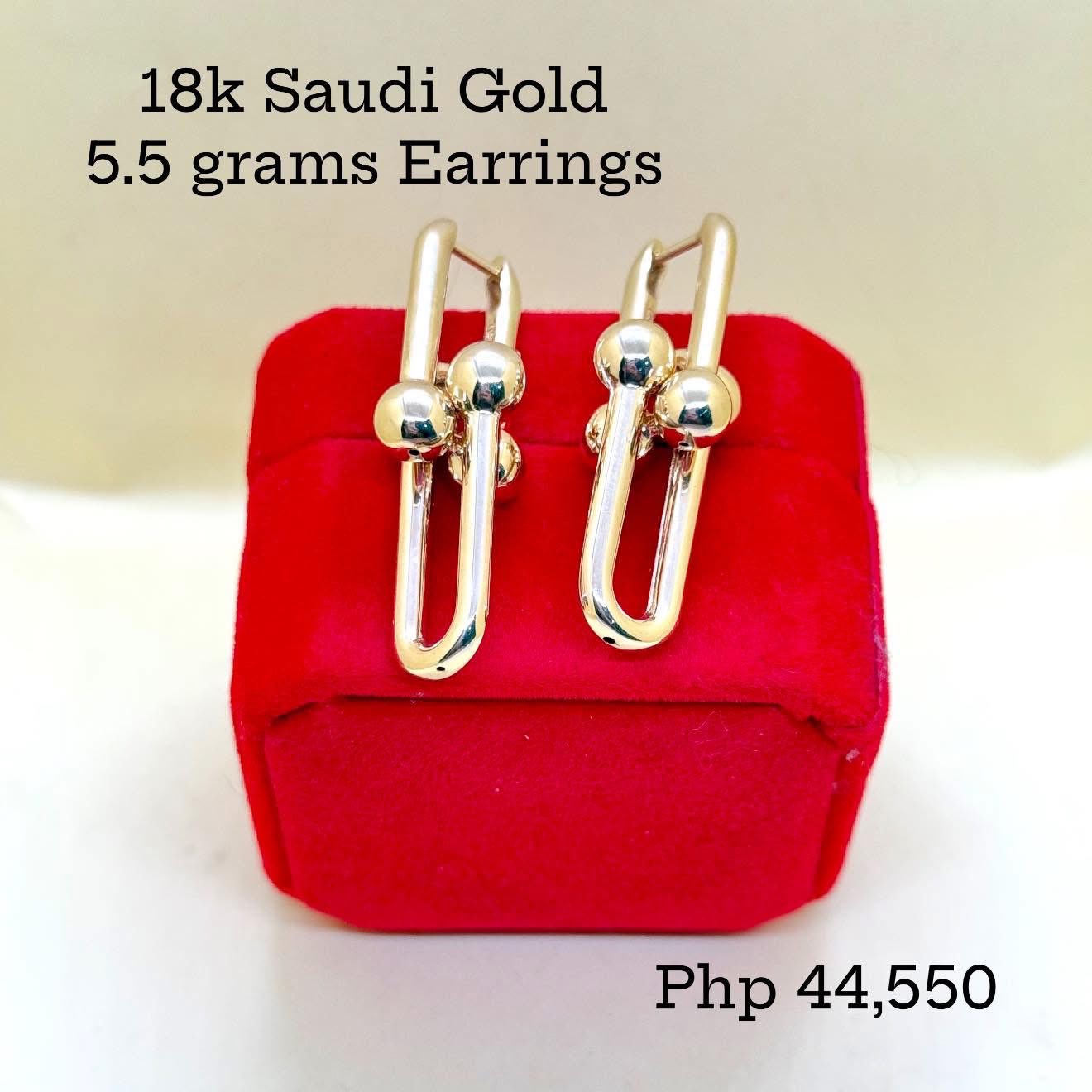 18K Gold Earrings