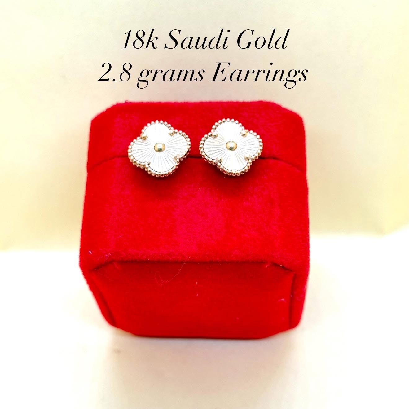 18K Gold Earrings
