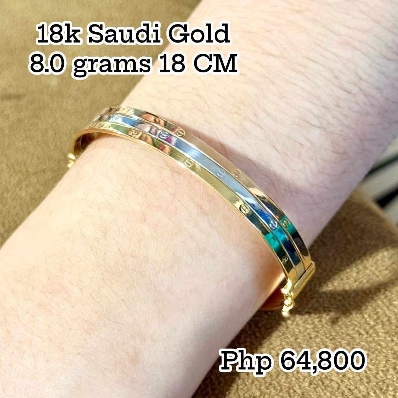 18K Saudi Gold